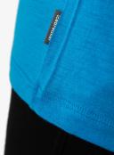 Icebreaker Tech Lite II Skiing Yeti Short Sleeve T-Shirt Blue M Man 0A56IM734M