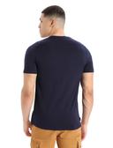 Icebreaker Tech Lite II Skiing Yeti Short Sleeve T-Shirt Blue XS Man 0A56IM401XS