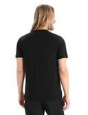 Icebreaker Tech Lite II SS Mens Tee - Plastic Free - Black - XL