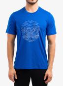 Icebreaker Tech Lite II SS Tee - Pump Track (Men's) Lazurite / L