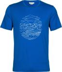 Icebreaker Tech Lite II SS Tee - Pump Track (Men's) Lazurite / XL