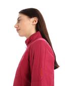 Icebreaker Women MerinoLoft Jacket - Cherry S