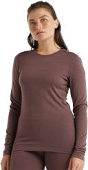 Icebreaker Women's 200 Oasis LS Crewe, Mink / XS