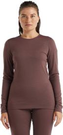 Icebreaker Women's 200 Oasis LS Crewe, Mink / XS