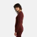 Icebreaker Women's 260 Tech LS Crewe-Suede-Small