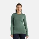 Icebreaker Women's 260 Tech LS Crewe-Suede-Small