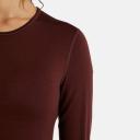 Icebreaker Women's 260 Tech LS Crewe-Suede-Small