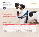 IDC Color&Gray Belt Harness - Red Size:1