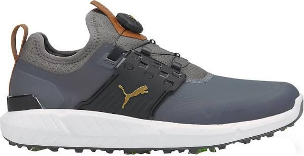 Ignite Articulate Disc Golf Shoes | Quiet Shade / Puma Team Gold / Puma Black 11