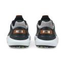 Ignite Articulate Leather Men's Golf Shoes in Black/Silver, Size 11.5 by Puma