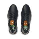 Ignite Articulate Leather Men's Golf Shoes in Black/Silver, Size 11.5 by Puma