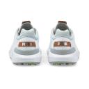 Ignite Articulate Leather Men's Golf Shoes in Black/Silver, Size 11.5 by Puma