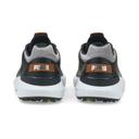 Ignite Articulate Leather Men's Golf Shoes in Black/Silver, Size 8.5 by Puma