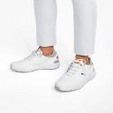 Ignite Articulate Leather Men's Golf Shoes in White/Silver, Size 11.5 by Puma