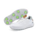 Ignite Articulate Leather Men's Golf Shoes in White/Silver, Size 11 by Puma