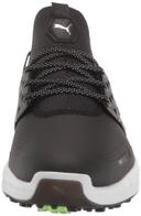 Ignite Articulate Men's Golf Shoes in Black/Silver, Size 13 by Puma