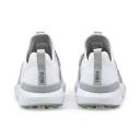 Ignite Articulate Men's Golf Shoes in White/Silver/High Rise, Size 12 by Puma