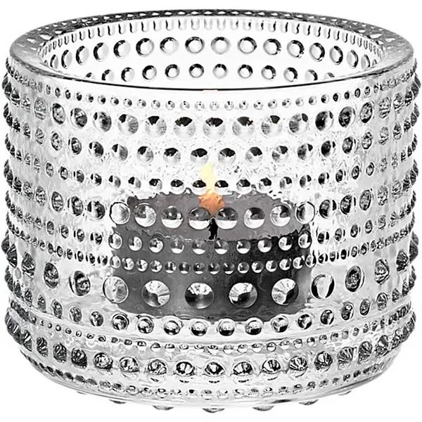 Iittala Kastehelmi Tealight Candleholder - Clear