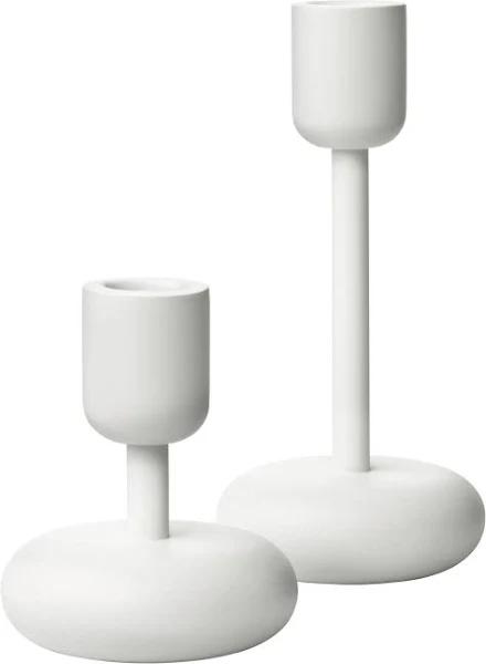 Iittala - Nappula Candleholder 107 mm, White