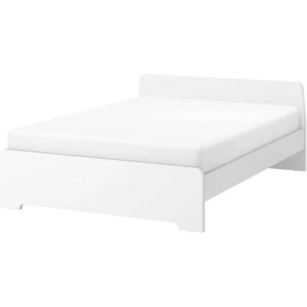 IKEA - ASKVOLL Bed Frame, white/Luröy Queen