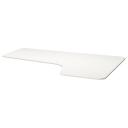 IKEA - BEKANT Right-Hand Corner Table Top, White 160X110 cm