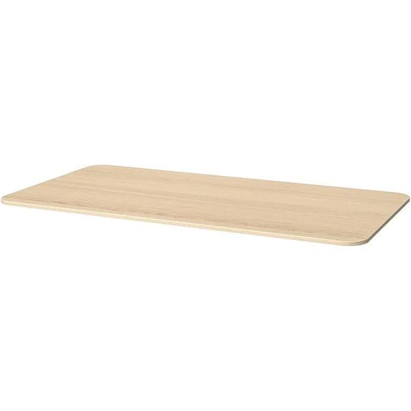 IKEA - BEKANT Table Top, White Stained Oak Veneer 160x80 cm