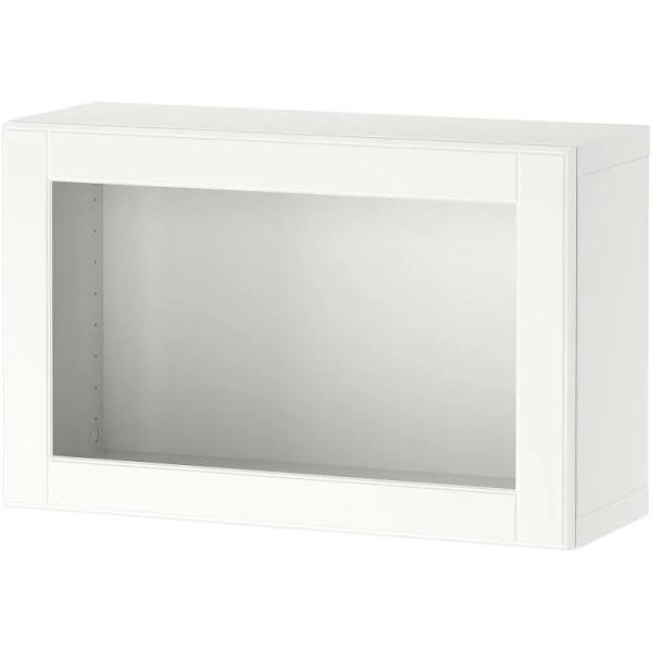 IKEA - BESTÅ Wall-mounted Cabinet Combination, White/Ostvik White 60x22x38 cm