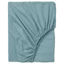 IKEA - DVALA Fitted Sheet, Light Blue Double
