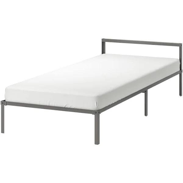IKEA - GRIMSBU Bed Frame, grey/Luröy Single