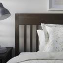 IKEA - IDANÄS Bed Frame, Dark Brown Stained Queen