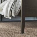 IKEA - IDANÄS Bed Frame, Dark Brown Stained Queen