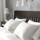 IKEA - IDANÄS Bed Frame, Dark Brown Stained Queen