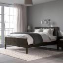 IKEA - IDANÄS Bed Frame, Dark Brown Stained Queen