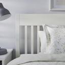 IKEA - IDANÄS Bed Frame With Storage, white/Lönset Full/Double