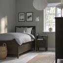 IKEA - IDANÄS Bed Frame With Storage, white/Luröy Full/Double