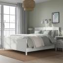 IKEA - IDANÄS Bed Frame With Storage, white/Luröy Full/Double