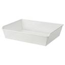 IKEA - KOMPLEMENT Metal Basket with Pull-out Rail, White 75x58 cm