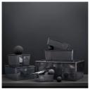 IKEA - KUGGIS Box with Lid, Transparent Black 13x18x8 cm
