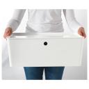 IKEA - KUGGIS Box With Lid, White 37x54x21 cm