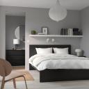 IKEA - Malm Bed Frame, High, Black-Brown 180x200 cm