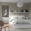 IKEA - Malm Bed Frame, High, White Queen