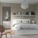 IKEA - Malm Bed Frame, High, White Queen