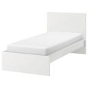 IKEA - Malm Bed Frame, High, White Single