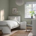 IKEA - Malm Bed Frame, High, White Single