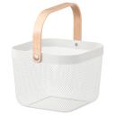 IKEA - RISATORP Basket, White 25x26x18 cm