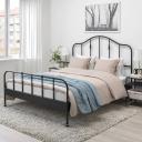 IKEA - SAGSTUA Bed Frame, Black Double