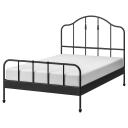 IKEA - SAGSTUA Bed Frame, Black Double