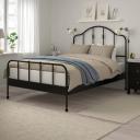 IKEA - SAGSTUA Bed Frame, Black Double