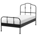 IKEA - SAGSTUA Bed Frame, black/Luröy Single