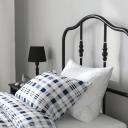 IKEA - SAGSTUA Bed Frame, black/Luröy Single